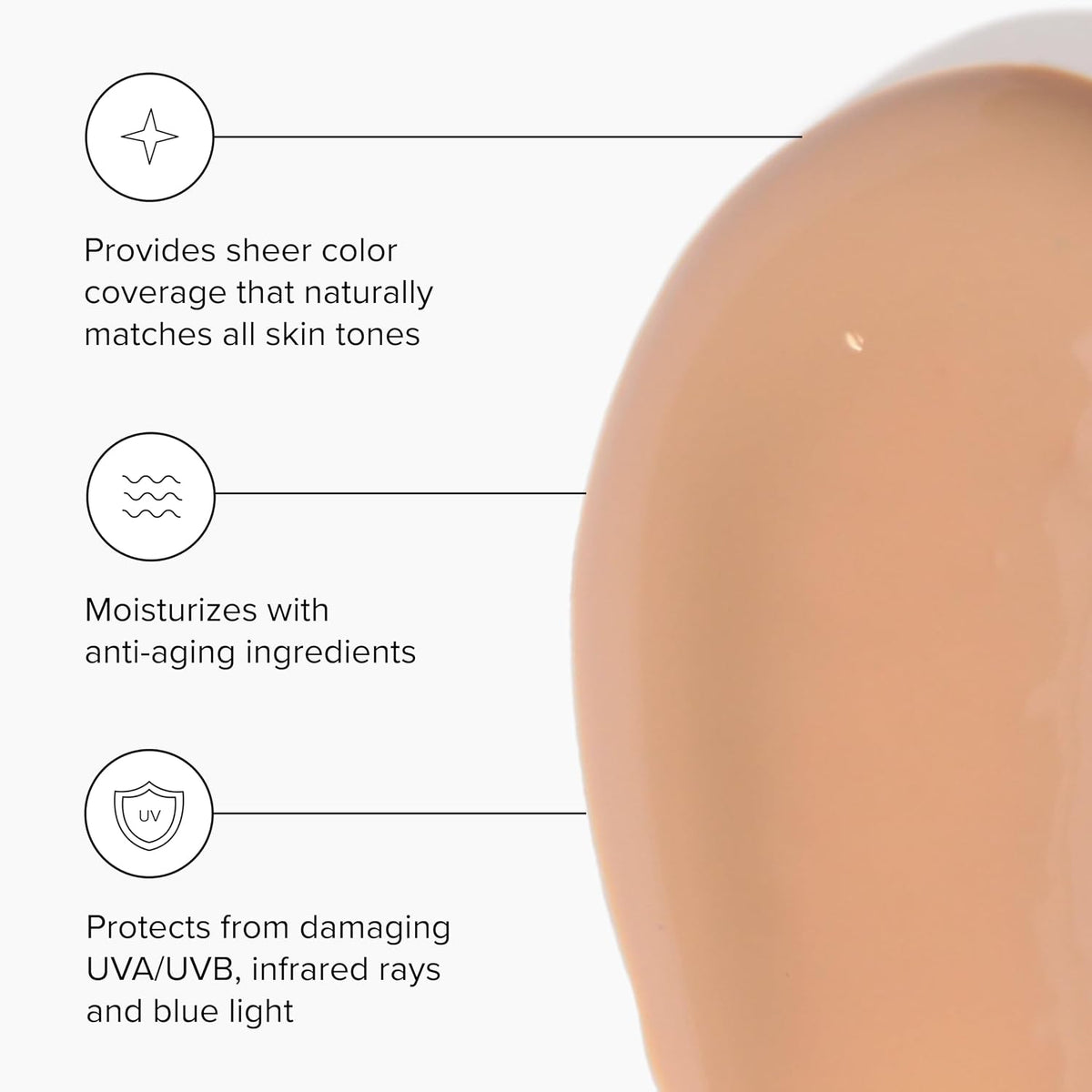DRMTLGY Makeup Minimalist Duo SPF Bundle - Fair: Luminous Eye Corrector SPF 41 Fair & Anti-Aging Tinted Moisturizer with SPF 46