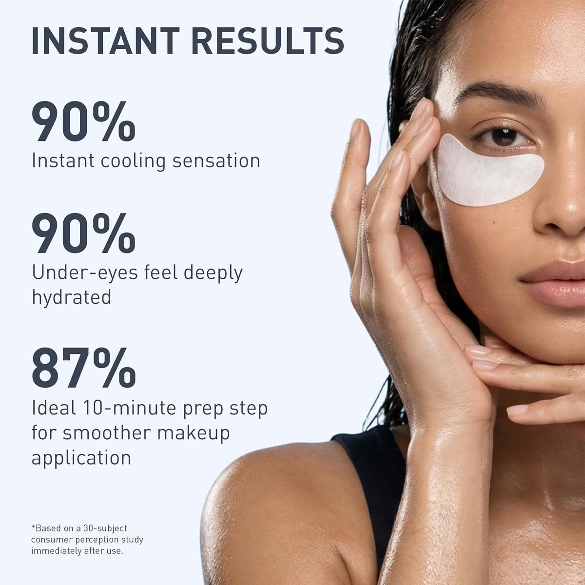 skyn ICELAND Hydro Cool Firming Eye Patches with Peptides and Coenzyme Q10